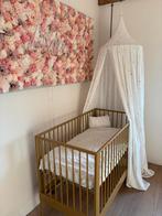 Nobodinoz Klamboe, Deken & Kussentje -Wit met Gouden Sterren, Ophalen of Verzenden, Zo goed als nieuw, Jongetje of Meisje