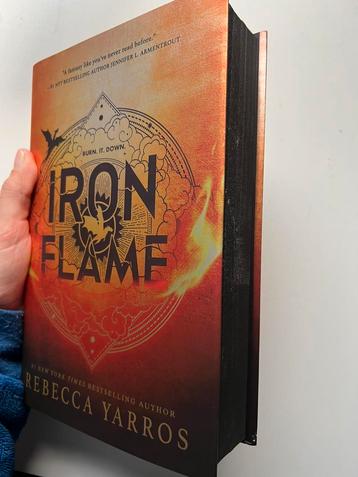 Iron Flame First US edition Rebecca Yarros