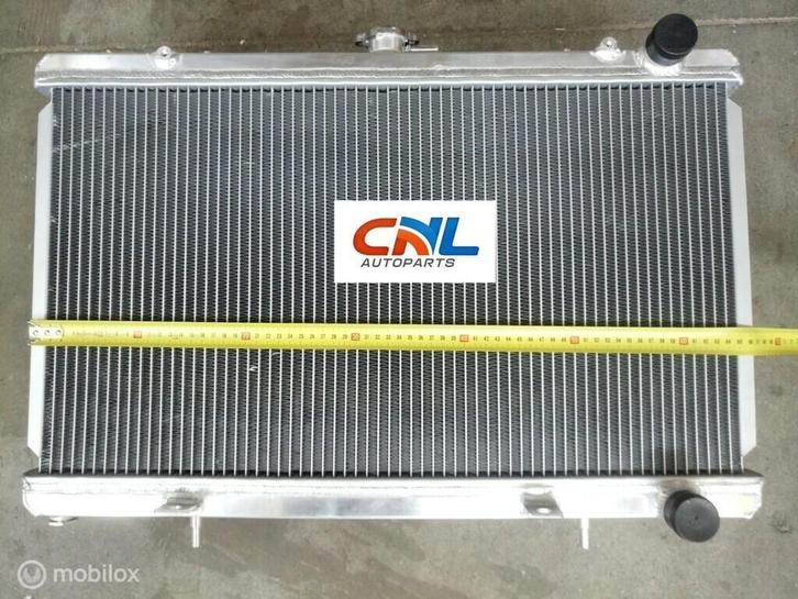 Radiateur+SHROUD+FANS For NISSAN SILVIA S13 CA18DET CA18 MT, Auto-onderdelen, Motor en Toebehoren, Nieuw, Ophalen of Verzenden