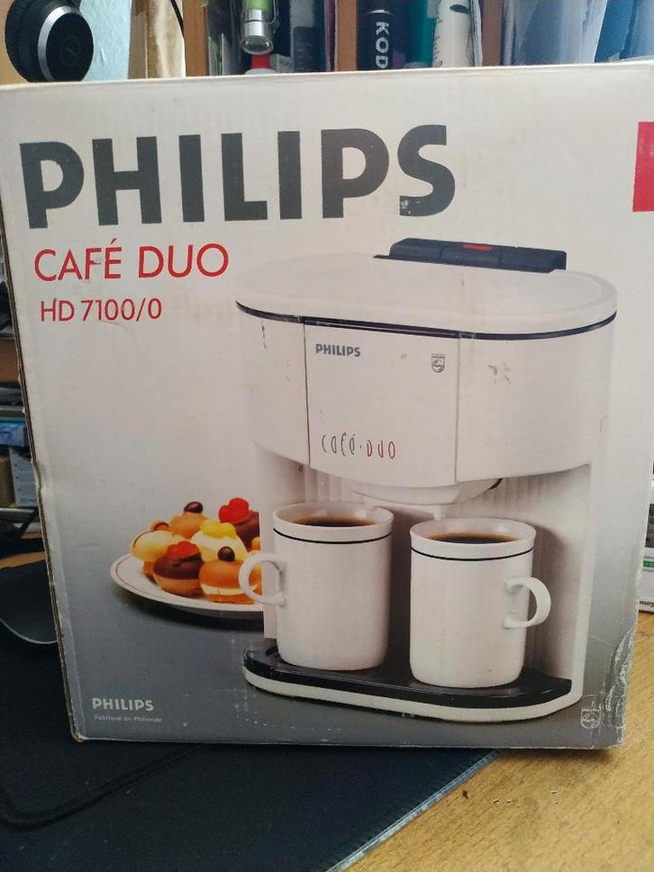 PHILIPS CAFÉ DUO HD 7100/0, Caravans en Kamperen, Kampeeraccessoires, Nieuw, Ophalen of Verzenden
