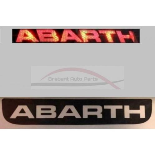 Abarth 500 hatchback 3-e remlicht sticker, Auto diversen, Tuning en Styling, Verzenden