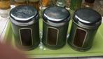 3 kruidenpotjes retro, Verzamelen, Ophalen of Verzenden, Huis en Inrichting