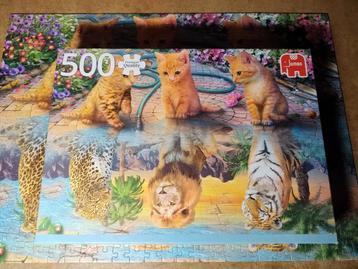 Jumbo puzzel 500 stukjes beschikbaar voor biedingen