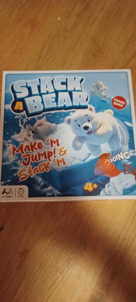 Nieuw in doos stack a bear., Hobby en Vrije tijd, Gezelschapsspellen | Bordspellen, Nieuw, Ophalen of Verzenden