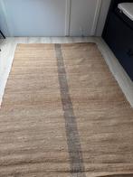 Jute Vloerkleed met Streep 160x230 cm, Ophalen, Beige, 150 tot 200 cm, 200 cm of meer
