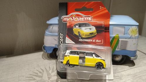 Majorette Volkswagen ID. Buzz EV 2022 Lemon Yellow 1:64 nieu, Hobby en Vrije tijd, Modelauto's | Overige schalen, Nieuw, Auto