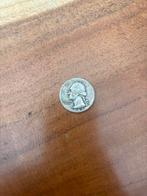 Zilveren Quarter Dollar 1943, Postzegels en Munten, Ophalen of Verzenden, Noord-Amerika, Losse munt, Zilver