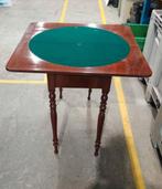 antiek Hollands kaarttafeltje - ingeklapt sidetable, Ophalen