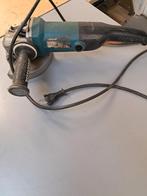 Makita haakse slijper, Ophalen of Verzenden, Gebruikt, 1000 watt of meer, Haakse handslijpmachine