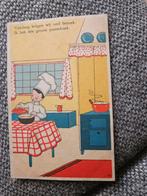 Vintage Prentbriefkaart - Kinderkook, Verzamelen, Ansichtkaarten | Themakaarten, Ophalen of Verzenden