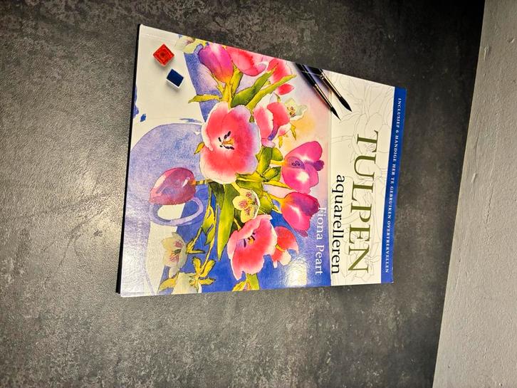 Fiona Peart - Tulpen aquarelleren, Boeken, Hobby en Vrije tijd, Nieuw, Tekenen en Schilderen, Ophalen of Verzenden