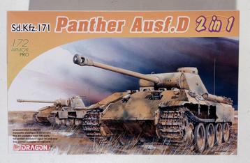 Dragon 7547 1/72 Sd.Kfz. 171 Panther Ausf D 2 in 1