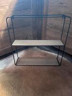 Industriële wandplank met hout en zwart metalen frame, Huis en Inrichting, Woonaccessoires | Wandplanken en Boekenplanken, Ophalen of Verzenden