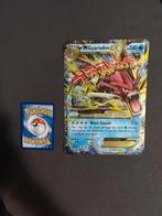 M gyarados ex mega kaart, Hobby en Vrije tijd, Verzamelkaartspellen | Pokémon, Ophalen of Verzenden, Zo goed als nieuw, Losse kaart