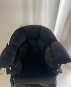 Stoel zwart velvet, Huis en Inrichting, Tafels | Kaptafels, Nieuw, Minder dan 100 cm, Hout, 50 tot 100 cm
