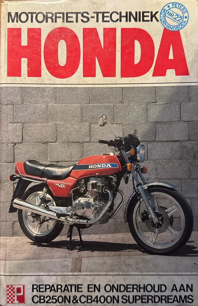 Honda CB250N & CB400N Superdreams Reparatieboek, Ophalen of Verzenden, Gelezen, Merk of Model