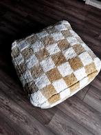 Nous Living poef checker, Ophalen, Zo goed als nieuw, Rond, Minder dan 50 cm