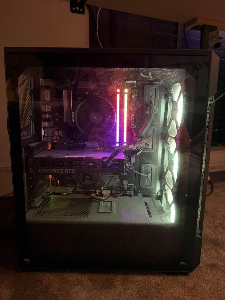 gaming pc, Computers en Software, Desktop Pc's, Zo goed als nieuw, 3 tot 4 Ghz, SSD, 16 GB, Met videokaart, Gaming, Ophalen