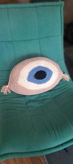 Geluks oog kussen, Ophalen of Verzenden, Nieuw, Haken, Wol of Garen