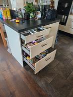 Keukeneiland, Huis en Inrichting, Keuken | Complete keukens, Ophalen, Wit, Overige typen