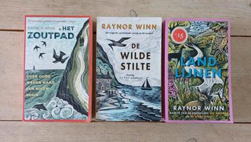 Raynor Winn bundel - Het zoutpad, Wilde stilte & landlijnen beschikbaar voor biedingen