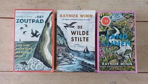 Raynor Winn bundel - Het zoutpad, Wilde stilte & landlijnen, Boeken, Overige Boeken, Zo goed als nieuw, Ophalen of Verzenden