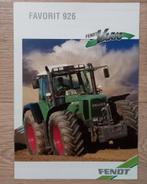 FS 3 : Fendt Favorit 926 Vario, Boeken, Catalogussen en Folders, Ophalen of Verzenden, Zo goed als nieuw