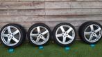 Volkswagen lichtmetalen velgen met banden 18 inch, Ophalen, 18 inch, Band(en), Zomerbanden