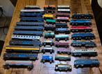 39 wagons en locomotieven, Hobby en Vrije tijd, Modeltreinen | H0, Gebruikt, Gelijkstroom, Jouef, Wagon