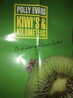Polly Evans Kiwi's & Kilometers  Nieuw Zeeland Suzuki poster, Motoren, Ophalen of Verzenden, Nieuw