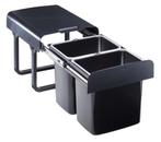 Inbouw prullenbak  2 x 15 liter, Ophalen, Kunststof, Info@dcdf.be, Nieuw