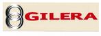 Gilera motorcycle double ring logo motorcycle logo sticker, Ophalen of Verzenden, Nieuw, Motoren