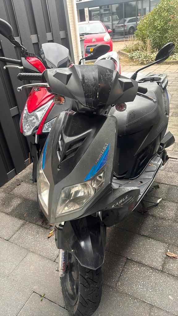 Baotian Eagle opknapper, Fietsen en Brommers, Scooters | Kymco, Gebruikt, Overige modellen, Maximaal 25 km/u, Benzine, Ophalen