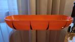 Kamhouder glas oranje lengte 22x7 cm, Ophalen of Verzenden