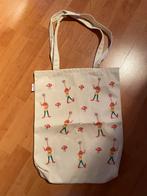Leuke katoenen tas met print langnek, Verzamelen, Efteling, Ophalen of Verzenden, Zo goed als nieuw