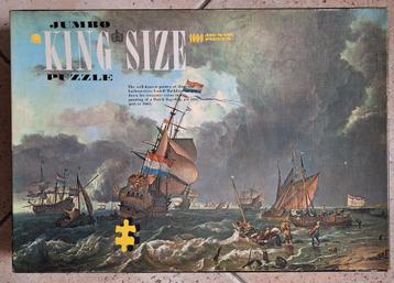 Jumbo King Size Puzzle - Ludolf Bakhuysen Schepen beschikbaar voor biedingen