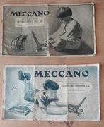 Oude Meccano boekjes met modellen No 50.O en  51.Oa, Ophalen of Verzenden, Gebruikt