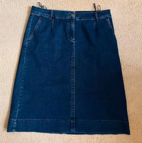Peter Hahn spijker rok maat 42, Kleding | Dames, Rokken, Zo goed als nieuw, Maat 42/44 (L), Blauw, Knielengte, Ophalen of Verzenden