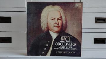 18LP Bach: Das Orgelwerk / Walter Kraft (FSM) beschikbaar voor biedingen