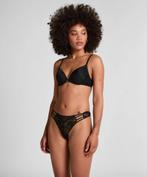 Hunkemöller String Briar Zwart maat S en M (310), Hunkemöller, Ophalen of Verzenden, Zwart, String