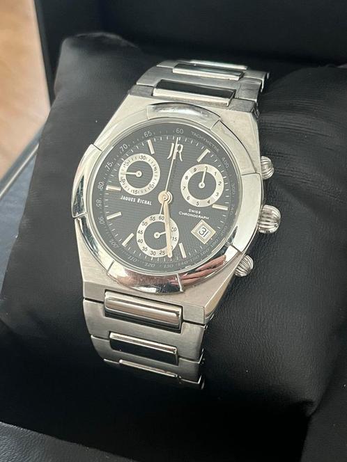 Jacques Richal CH240457 Chronograph Vintage Herenhorloge, Sieraden, Tassen en Uiterlijk, Horloges | Heren, Gebruikt, Polshorloge