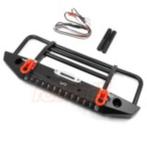 Yeah Racing Aluminium voorbumper zwart TRX4-032, Ophalen of Verzenden, Nieuw, Schaal 1:10, Onderdeel