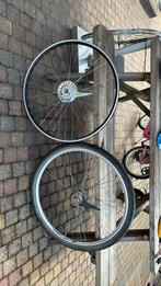 2 voor wielen shimano naaf dynamo, Fietsen en Brommers, Fietsonderdelen, Gebruikt, Algemeen, Batavus., Ophalen