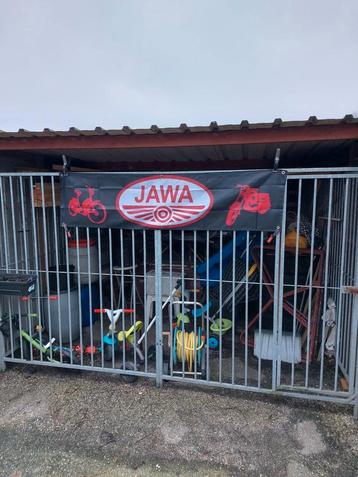 JAWA MOTOR BANNER 45X180CM 