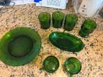 Vintage Arcoroc Green servies, Huis en Inrichting, Keuken | Servies, Ophalen, Glas, Overige stijlen, Bord(en)