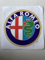 Sticker Alfa Romeo, Verzenden, Zo goed als nieuw, Auto of Motor