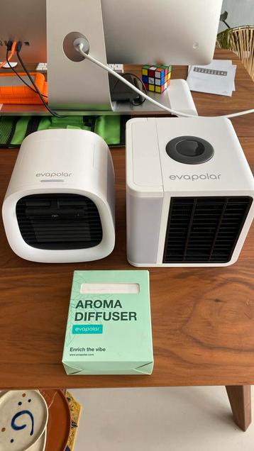 Eva polar 2x air cooler airco evachill & evalight + lucht beschikbaar voor biedingen
