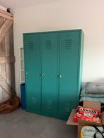 Metalen Lockerkast - Groen, Ophalen, 100 tot 150 cm, Zo goed als nieuw, Metaal