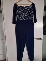 Chique Blauwe Dames jumpsuit maat L, Kleding | Dames, Ophalen, Blauw, Maat 42/44 (L), Onbekend