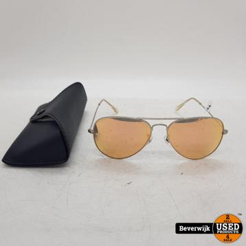 Rayban RB3025 Unisex Zonnebril - In Goede Staat
